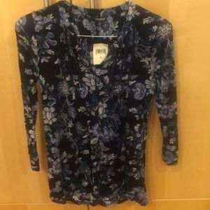 Lucky Brand, 3/4 sleeve shirt size S NWT